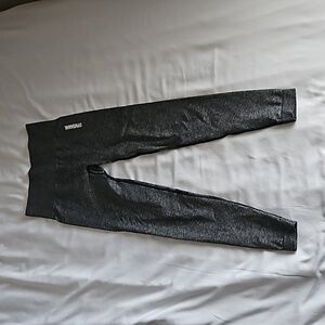 Gymshark Heathered Gray Seamless Leggings Size Small